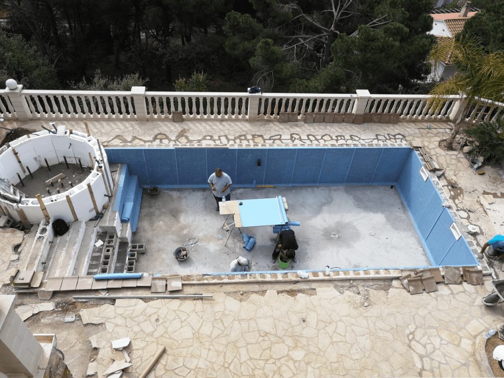 impermeabilizar piscina de poliestireno