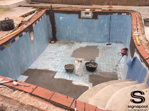 impermeabilizar piscina de gresite